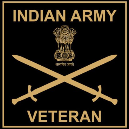 Stickers for two wheelers (Army Veteran)