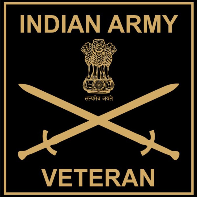 Stickers for two wheelers (Army Veteran)