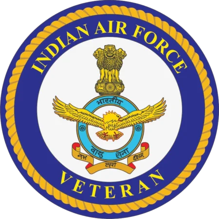 Stickers for four wheelers (IAF Veteran) (Inside)